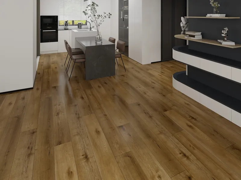 Interieur met Grande Amber Oak Plank
