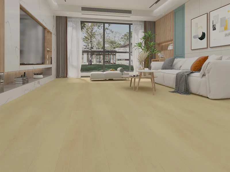 Interieur met Woods Warm Oak Plank