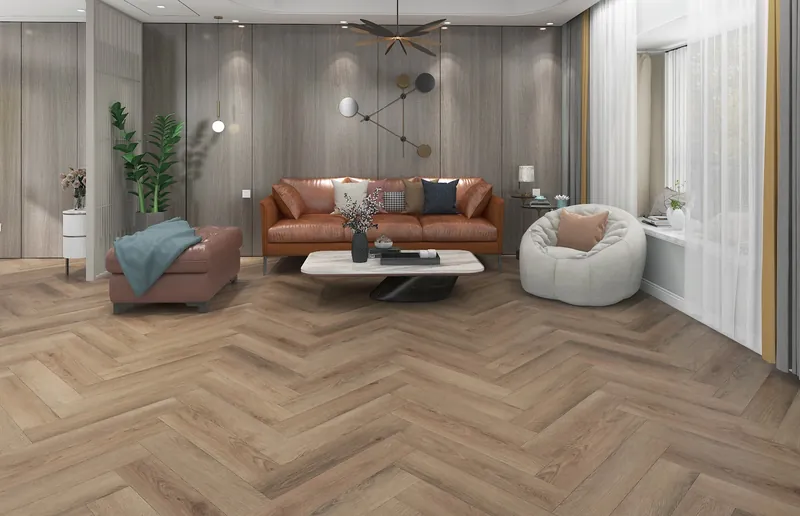 Interieur met Diamonds Sierra Visgraat